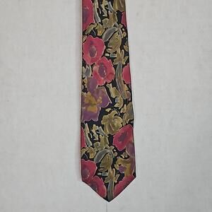Vintage Viaggio Floral Silk Tie